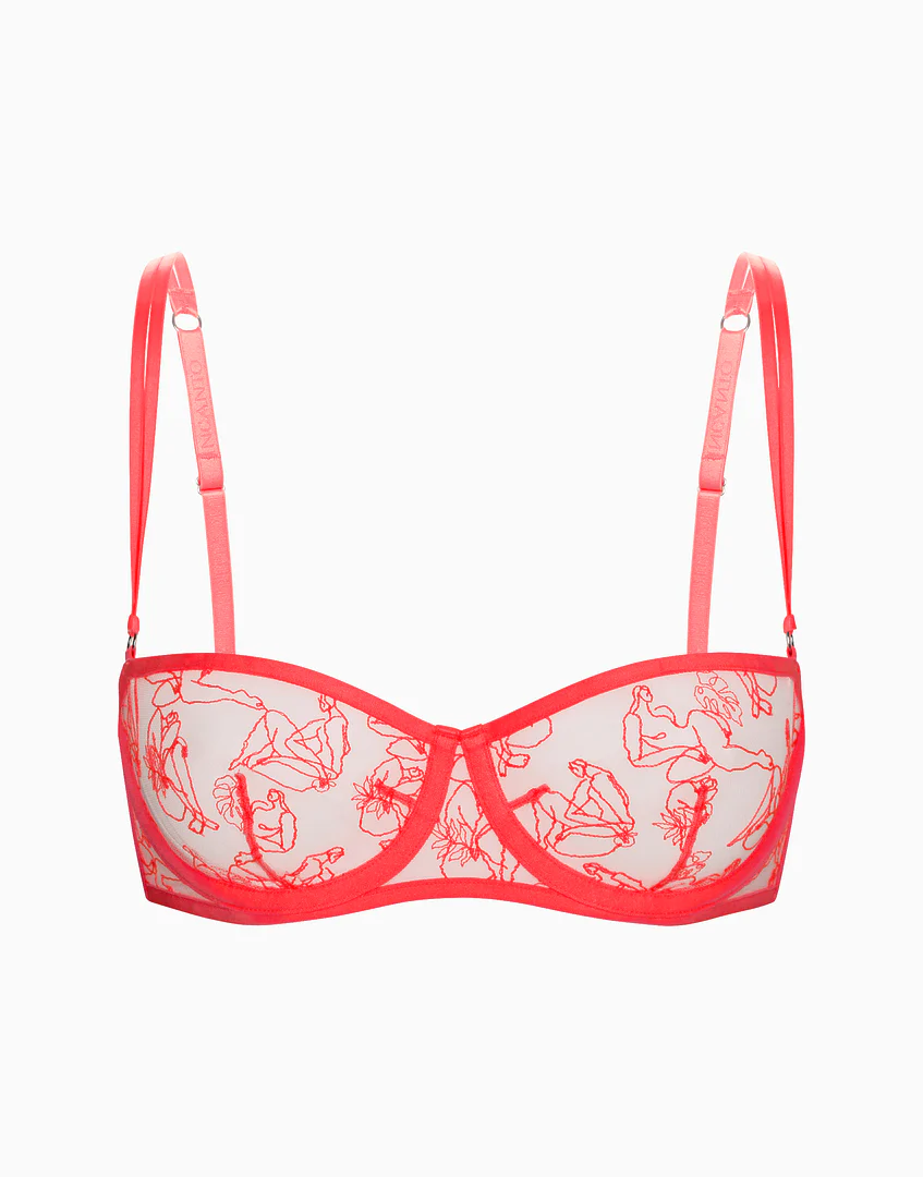 Reggiseno a balconcino con coppe morbide  CD371 - Image 4