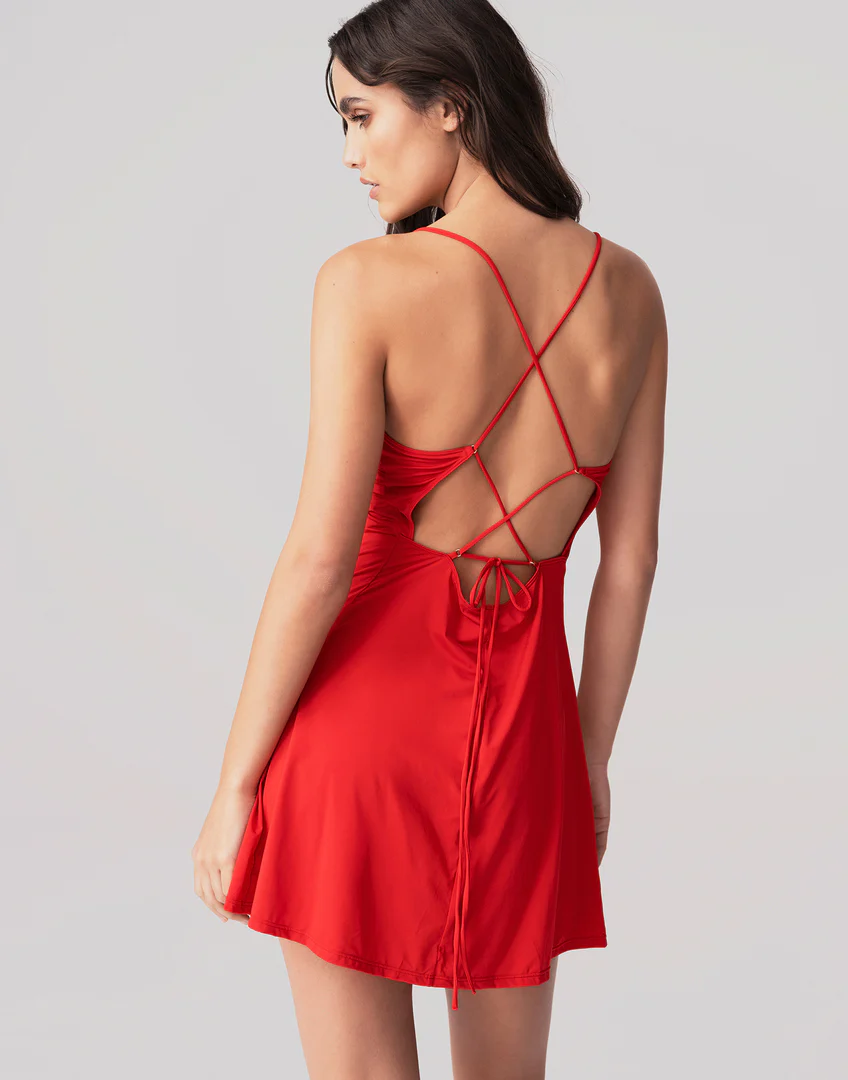 Sottoveste con spalline CD671 - Image 2